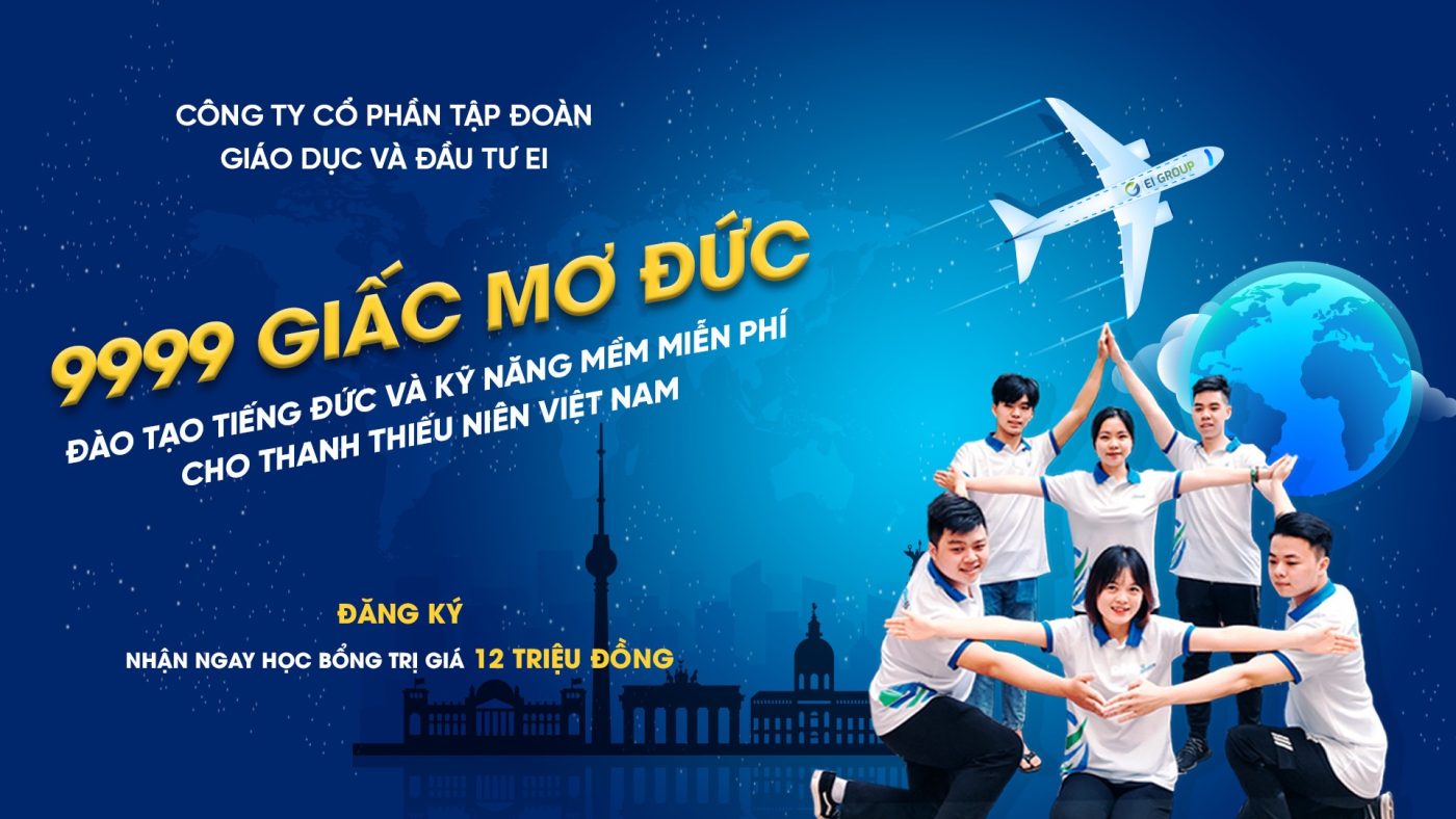 Dự án 9999 giấc mơ Đức, học Tiếng Đức miễn phí