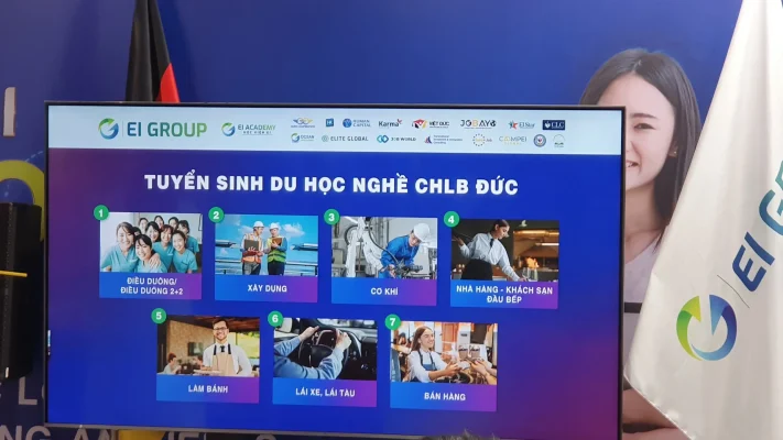 Slide giới thiệu chương trình du học nghề Đức tại EI Group